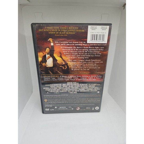 Constantine (DVD, 2005) - Picture 2 of 3